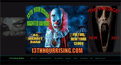 Desktop Screenshot of 13thhourrising.com